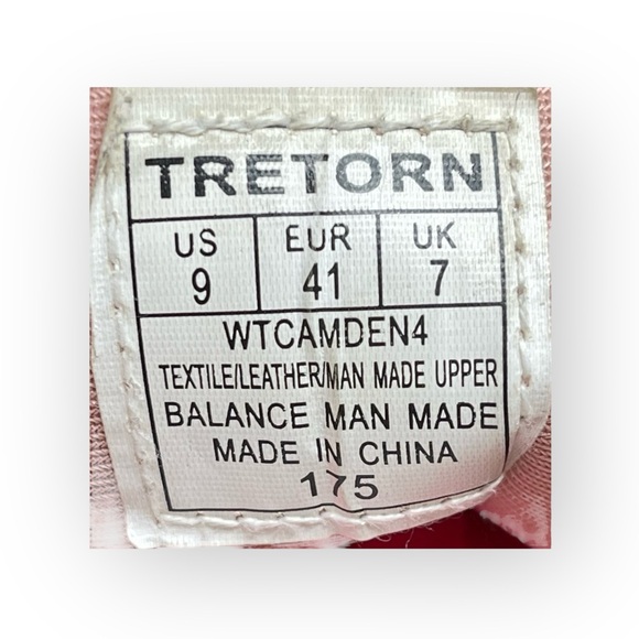 Tretorn ☀︎ ︎Camden 4 Nylon Fashion Athletic Sneakers ☀︎︎ Metallic Pink ☀︎ 9M ☀︎ - Picture 14 of 16